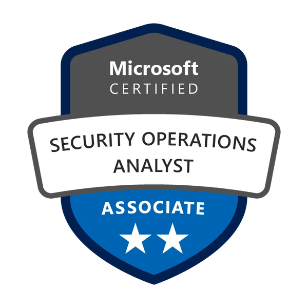 Badge Microsoft Certified: Security Operations Analyst Associate