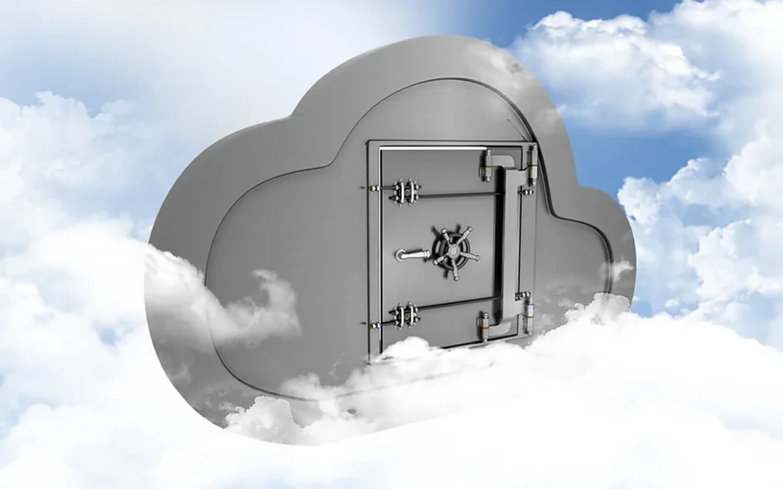Representação de cloud security e proteção de ambientes em nuvem